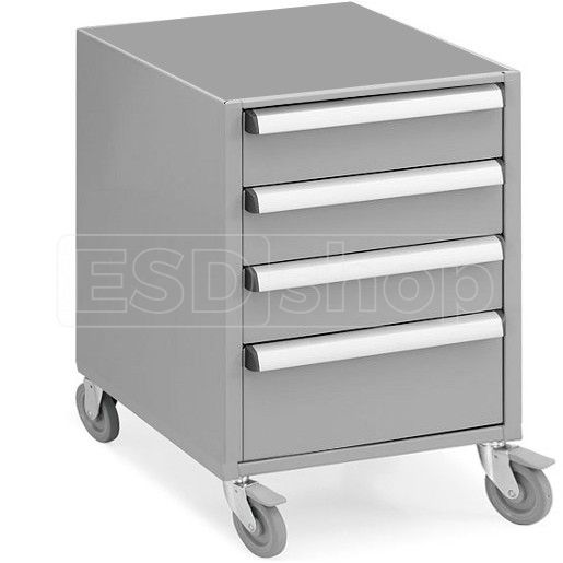 Cabinet 4 Drawers On Wheels Treston, Cabinet With Wheels