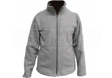 ESD Jacket gray - ZIPPER