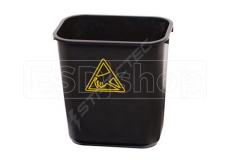 ESD oval waste bin 35L