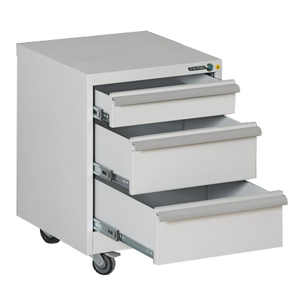 Esd Cabinet 3 Drawers On Wheels Tp 01 S Viking Esd Cabinet 3 Drawers On Wheels Tp 01 S, Cabinet On Wheels